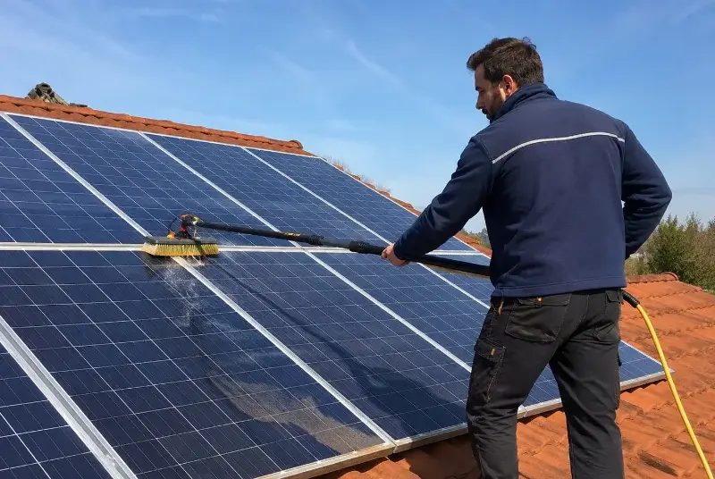 Nettoyage et entretien de panneaux solaires à Saint-Fort-sur-Gironde