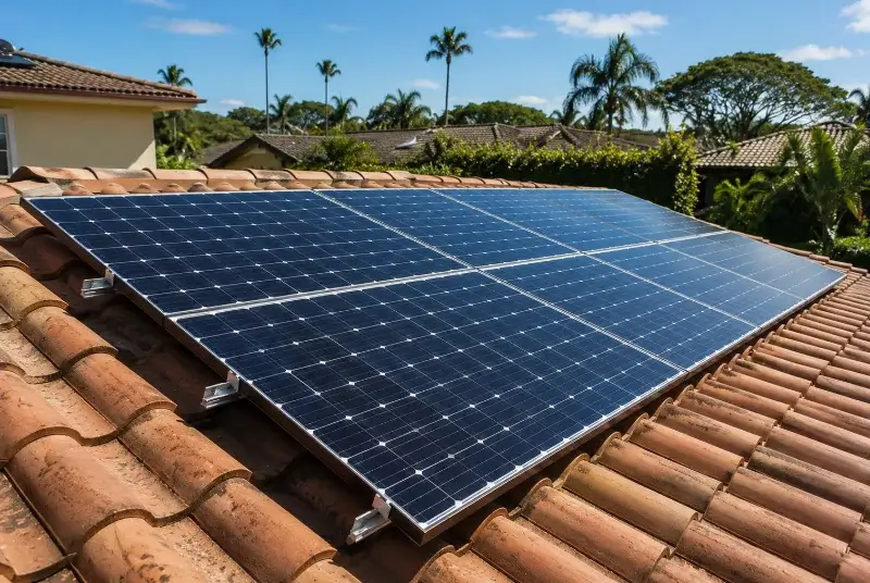 Installation de panneaux solaires à Saint-Fort-sur-Gironde